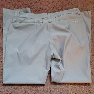 Nike Golf Dri Fit Professional Pants Slacks Gray Womens Size 14
